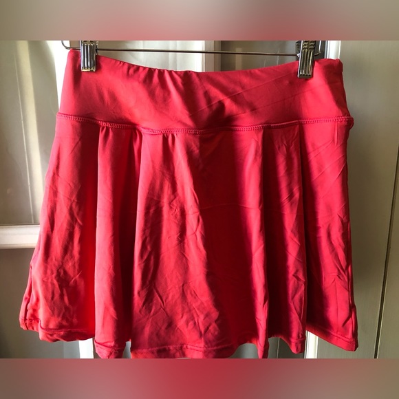 Casei workout shorts womens 2 in 1 flowy high waisted tennis skort - Picture 6 of 12